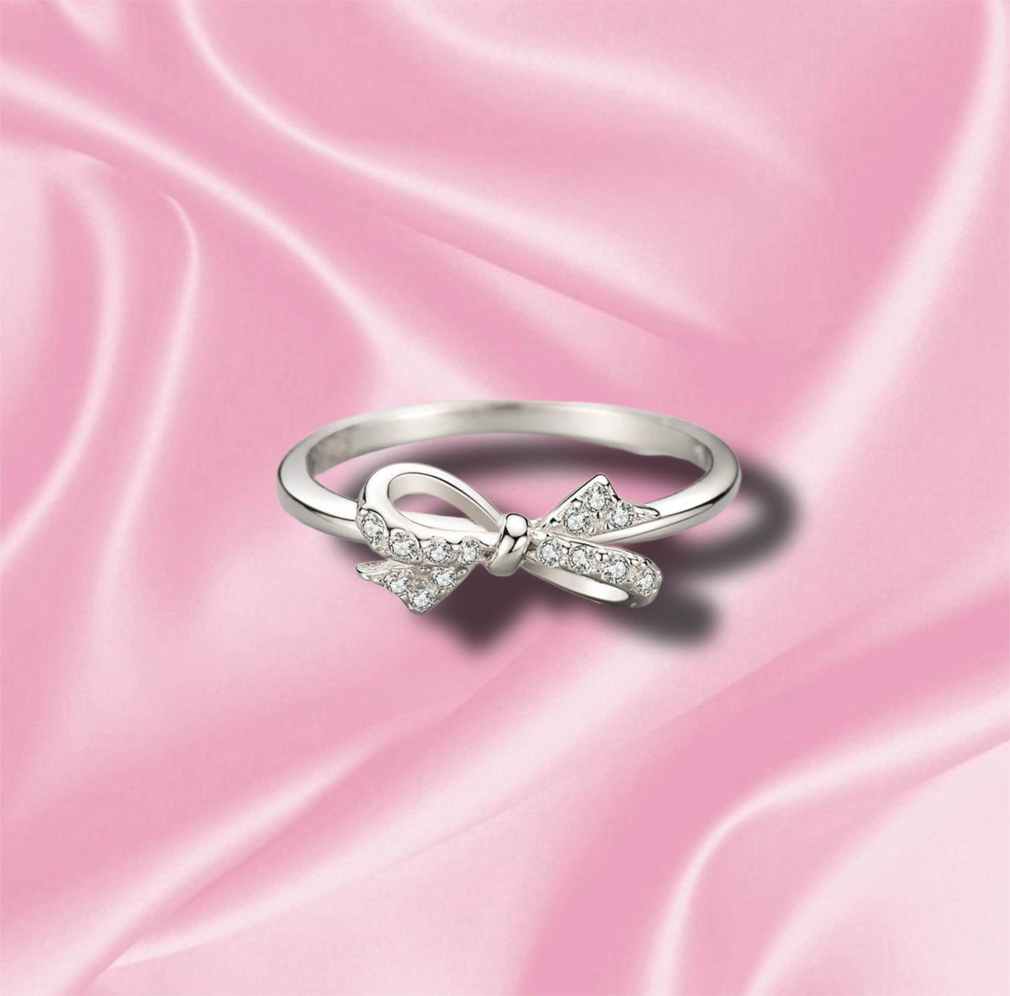 'Pretty Bow' Sterling Silver Ring